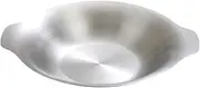 Generic Stainless Steel Seafood Pot Soup Container Omelet Pan Steam Pot for Camping Home, Argent 24cm
