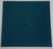 1444.30 TRANSPARENT SEA BLUE 5" x 5" BULLSEYE 3mm THICK GLASS 90 COE