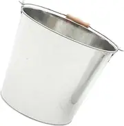 Handheld Paper Burner Barrel for Fireplace Metal Garden Incinerator Home Ash Bucket