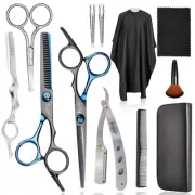 Professional Barber Scissors Kit - Thinning Shears for Hair Cutting, Blending...