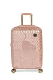 Disney 25in Gold Textured Mickey Mouse Hardside Spinner