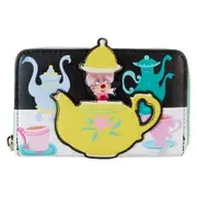 Alice in Wonderland 1951 Unbirthday Zip Wallet Coin Purse 6x4in