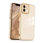 Compatible for case,Plating Cases for Women Girls Luxury Cute iPhone 11 White