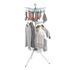 Hyfive Rotary Clothes Hanging Rack Airer Laundry Drying Stand Compact Foldable