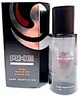 EAU DE TOILETTE AXE DARK TEMPTATION EDT SPRAY 100ML/3.4 fl. oz (New With Box)