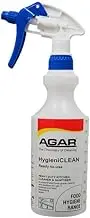 Agar Hygieni Clean Food Grade Cleaner and Sanitiser 500ml Empty Bottle
