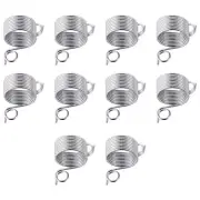10Pcs Knitting Rings Open Finger Holders Rings for Faster Knitting Yarn Guide