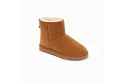 Ugg Boots Genuine Australian Sheepskin Unisex Mini Classic Suede (Chestnut Eu43) Slippers