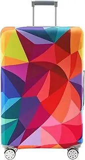 [TRAVEL KIN] Luggage Covers For Suitcase Tsa Approved,Suitcase Cover Protector Fit 18-32 Inch Luggage, multi, Multicolor, L(26-28inch suitcase), Fashion