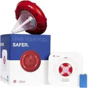 Lifebuoy Pool Alarm System - Pool Motion Sensor - Smart Pool Alarm That Is Ap...