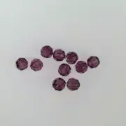 12 x SWAROVSKI 5000 CRYSTAL 7mm Round Faceted BEAD