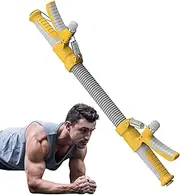 Arm trainer for strength training, arm and chest muscle trainer, forearm trainer with adjustable resistance, grip strength exercises, dumbbell replacement accessories for upper body and shoulders