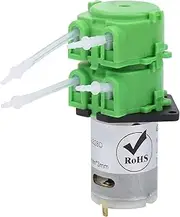 Dosing Peristaltic Water Pump Double Head Micro Liquid Circulating 1 x 3mm Tube (DC12V)