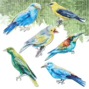 12 Pcs Screen Door Magnets, Hummingbird Magnetic for Screen Saver Screen Magn...