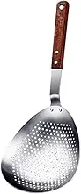 PAMINGONO Essential Kitchen Tool: Stainless Steel Spoon Draining Colander Multi-Functional Easy to Cle