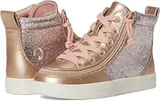 [BILLY Footwear] Classic Lace High (Little Kid/Big Kid), Rose Gold Unicorn, 5 Toddler