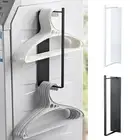 Coat Storage Rack Clothes Hanger Home Organiser Storage Shelf Wall Mounted