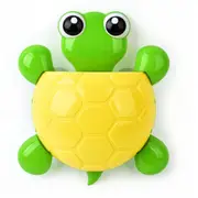 4Pcs Bathroom Accessories Set Turtle Toothbrush Holder Wall Suction Hook