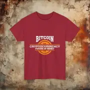 Unique Bitcoin Cryptocurrency T-Shirt | Crypto Enthusiast Apparel | Blockchain