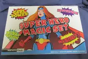 Super Hero Magic Set by Marvin's Magic Girl Power Magician Kit Age 6+ New NIB