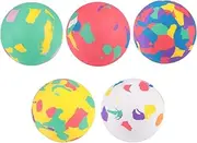 12Pcs Colorful Solid Bouncy Balls Jumping Balls for Sponge Material for Playtime Birthday Early Education Activities