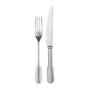 Charingworth Fiddle Vintage Table Fork & Steak Knife x 24