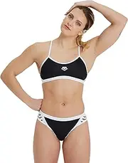 [arena] Women's Standard Icons Bikini Cross Back Solid