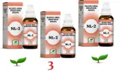 New Life NL-2 Blood Urea & Creatinin Drops 30ml (Pack of 3) Kidney Support