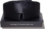 The Original Drowsy Sleep Co. 22 Momme, Mulberry Silk Eye Mask. Super Soft. Anti ageing. Complete Blackout. (Black Jade)