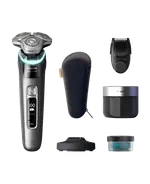 Series i9000 Prestige Wet & Dry Electric Shaver with Quick Clean Pod