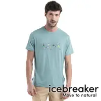 在飛比找蝦皮商城優惠-【icebreaker】Tech Lite 男羊毛圓領短袖衣