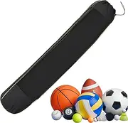 Basketball Bag | Ball Sack with Adjustable Shoulder Strap | Breathable Drawstring Sack for Team Sports Tennis Swimming Yoga Outdoor