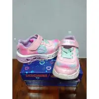 在飛比找蝦皮購物優惠-[二手] Skechers 女嬰童鞋系列 甜心燈鞋 FLUT