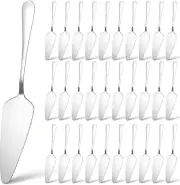 30 Pcs Stainless Steel Cake Server, Pie Server Stainless Steel Cake Pie Pastry S