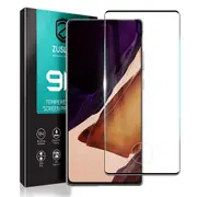 ZUSLAB Galaxy Note 20 Tempered Glass Screen Protector Film 9H Hardness for Samsung - Black