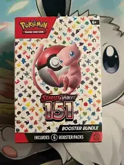Pokemon Card TCG - Scarlet & Violet 151 Booster Bundle - Factory Sealed
