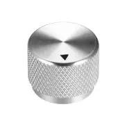 Stereo Knob, 20*6*15.5 mm Aluminium Alloy, Volume Control Knobs, Sliver