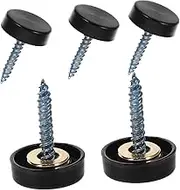iplusmile 5 Pack of Decorative Screws Stainless Steel Flat Nail Self-Tapping Screw Nails Advertising Board for Glass Frame Fixing Sign
