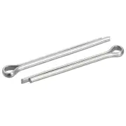 Split Cotter Pin, 6x100mm Stainless Steel Clip Fastener Fitting Silver 8Pcs