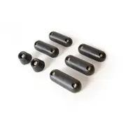 Buffer Pad for Toilet Seat - Chocolate Timber 7pc