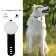 LED CAT HUNTING DOG PET TAG PENDANT LEASH FLASHING COLLAR SAFETY NIGHT LIGHT
