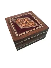 handmade Wooden Mosaics Box, mother of pearl Perfect Gift For Christmas Present