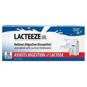 Lacteeze Extra Strength | 10 tablets