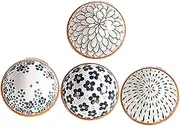 Alipis 1 Set Ceramic Soy Sauce Bowl Chip and Dip Bowl Kitchen Cutlery and Utensils Organizer Oats Serving Dinnerware Lid Dish Bowls Stackable Warmer Snack Dispensers Oven Jar Pot Ceramics