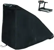 RENHUAVOY Treadmill Cover, Waterproof Running Machine Cover with Drawstring, Fitness Equipment Protective Cover for Indoor/Outdoor Running and Jogging Machine Exercise Bikes