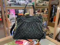 在飛比找Yahoo!奇摩拍賣優惠-☆最愛二手精品☆ LOUIS VUITTON LV 黑色丹寧