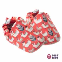 在飛比找Yahoo奇摩購物中心優惠-英國 POCONIDO 手工嬰兒鞋 (紅色小羊)