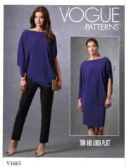 Vogue Sewing Pattern 1665, Tom and Linda Platt, Sportswear, Size 14-22 Uncut