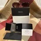 Prada PR17WS 1AB5S049 Women's Sunglasses 51 mm Turquoise / Brown Lens