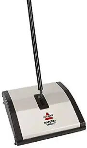 Bissell Natural Sweep Carpet and Floor Sweeper with Dual Rotating System and ...